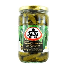 خیارشور سوپر ویژه شیشه 660 گرمی یک و یک